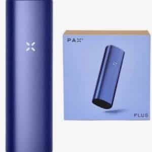 pax plus herbal vaporizer cylindrical shape 4 inches in lenght with light in the middle