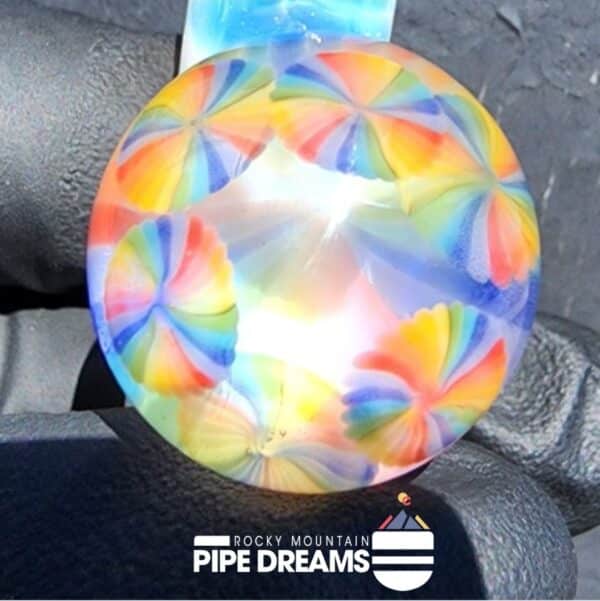 Marble chillum in Ghost by Spaceman Glass - Image 4