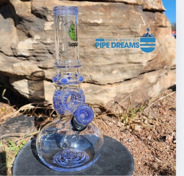 10"  Water Pipe with Doughnut By SpaceGlass