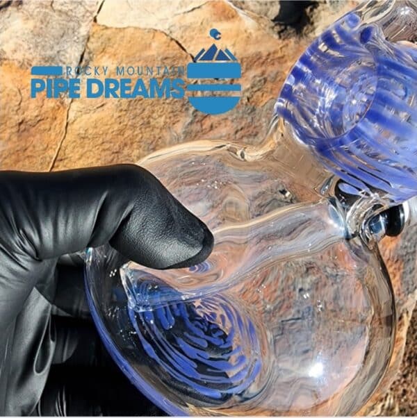 10"  Water Pipe with Doughnut By SpaceGlass - Image 3