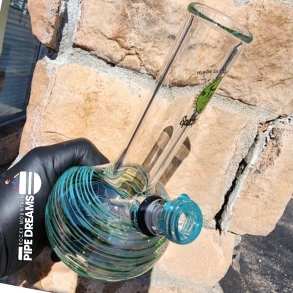 8" mini Bubble Waterpipe By SpaceGlass - Image 2