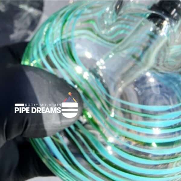 8" mini Bubble Waterpipe By SpaceGlass - Image 3