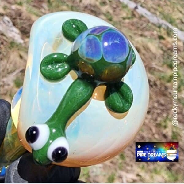 Turtle Hand Pipe - Image 2
