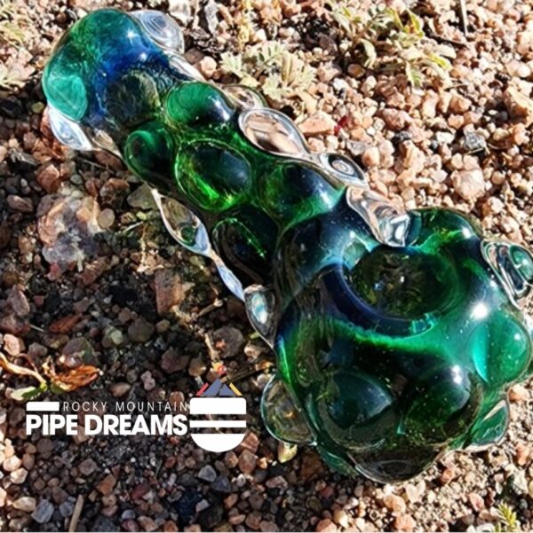 Deep Green Hand Pipe - Image 2