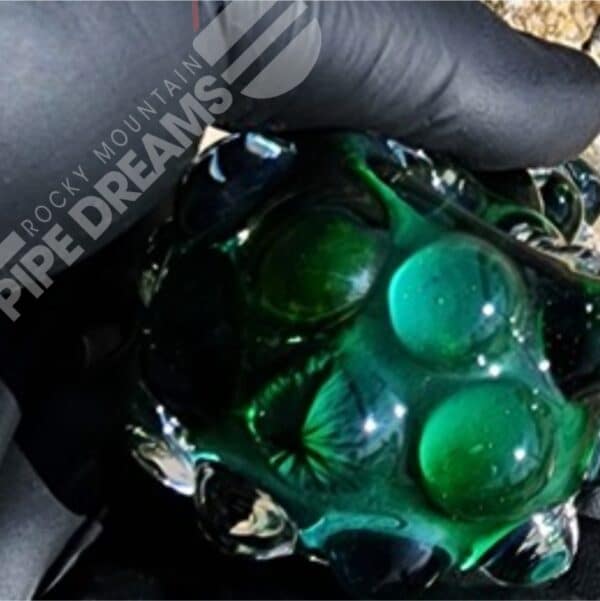 Deep Green Hand Pipe - Image 3