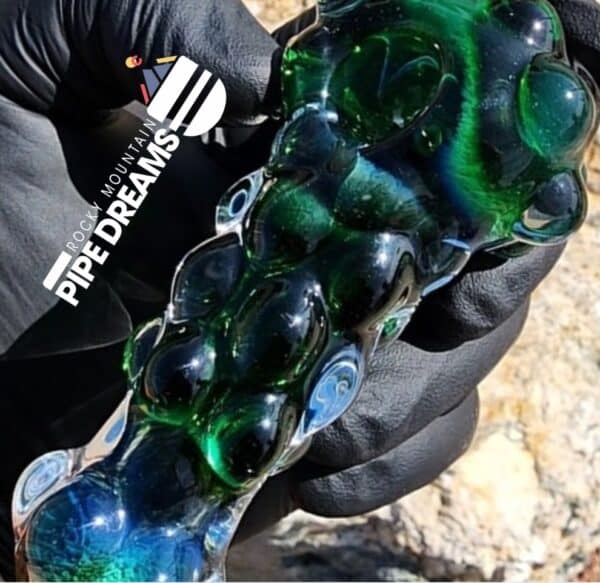 Deep Green Hand Pipe - Image 4