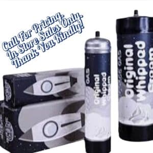NItrous tanks for baking and cooking both 670g and 4.4lbs tanks