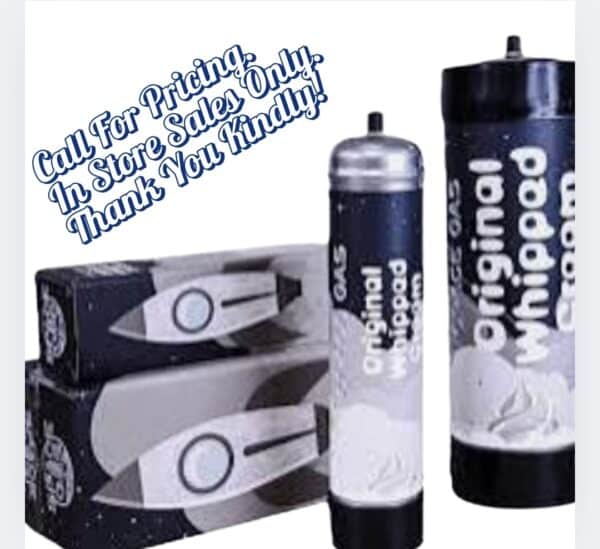 NItrous tanks for baking and cooking both 670g and 4.4lbs tanks
