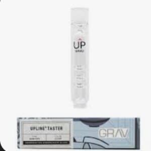 Upline® Taster® glass chillum is 3.5" long and made on 16mm tubing its extra-thick No accessories or water are necessary for using