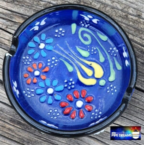 Floral Pattern  Ashtray - Image 2
