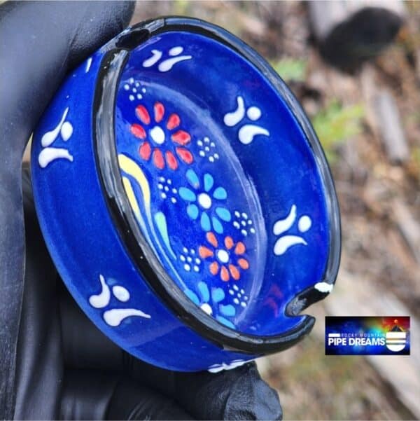 Floral Pattern  Ashtray - Image 3