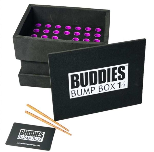 34 cone filler slots in a box with a two cone stuffers great value for cone filling 1 and a quarter