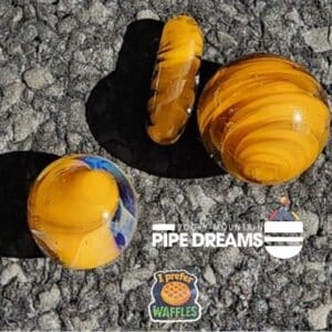 colored brown and orange this terp slurper has great function