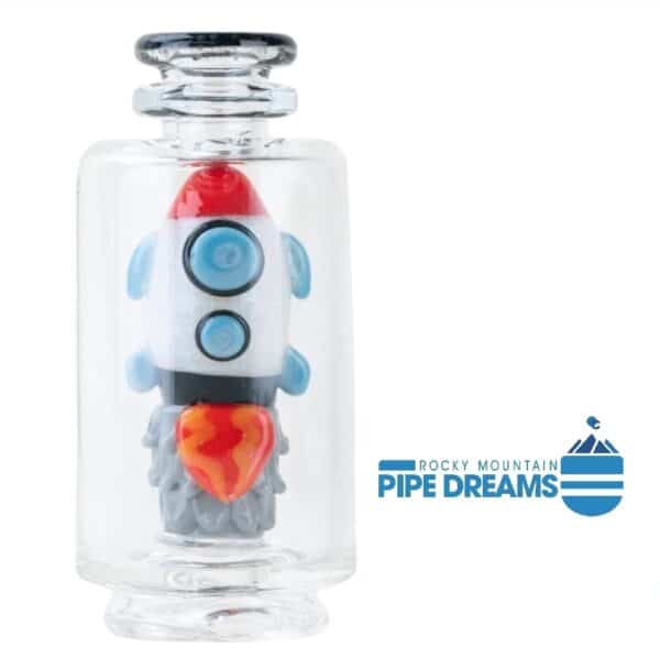 Empire Glassworks "Across the Universe" Puffco PeaPeak Pro Glass Attachment - Image 2