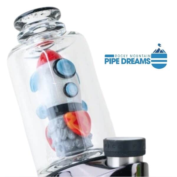 Empire Glassworks "Across the Universe" Puffco PeaPeak Pro Glass Attachment