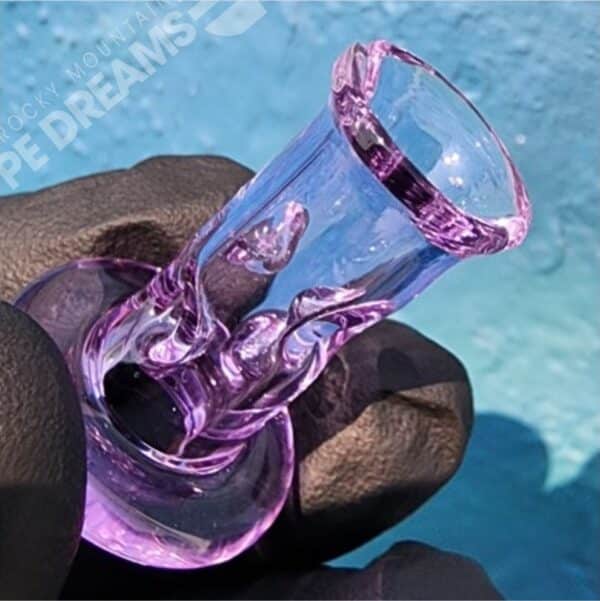 Puffco Pivot cooling top attatchment by Durin Glass in Purple - Image 2