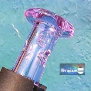 Thick puffco pivot cooling Top in green from Durin Glass is a great piece of glass. Place in fridge for several minutes for a smooth cool hit. Dual cut technique on the bottom for full function pearl spinning.
