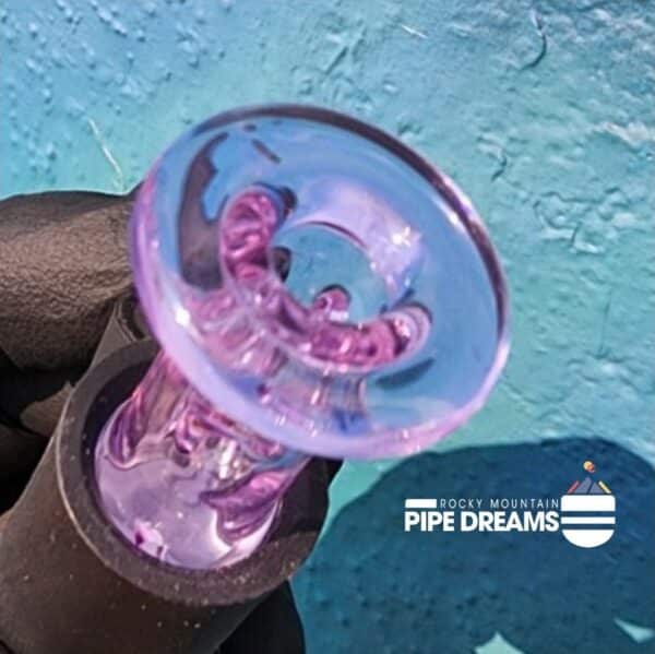 Puffco Pivot cooling top attatchment by Durin Glass in Purple - Image 4