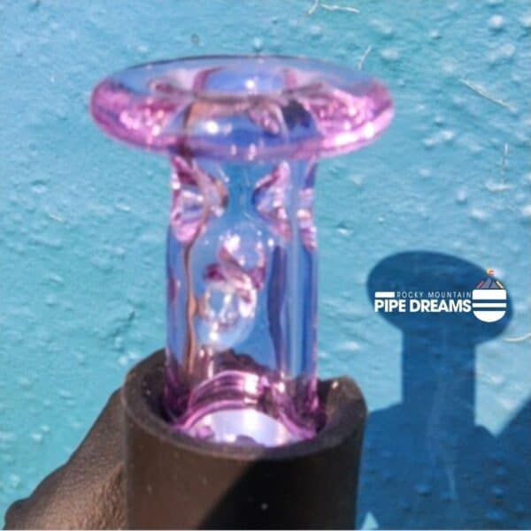 Puffco Pivot cooling top attatchment by Durin Glass in Purple - Image 5