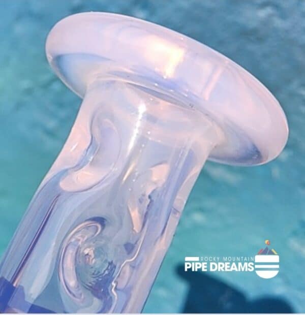 Puffco Pivot cooling top attatchment by Durin Glass in Greasy Pink - Image 2