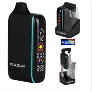 Pulsar 510dl5.0 dab kit with bubbler and wax atomizer