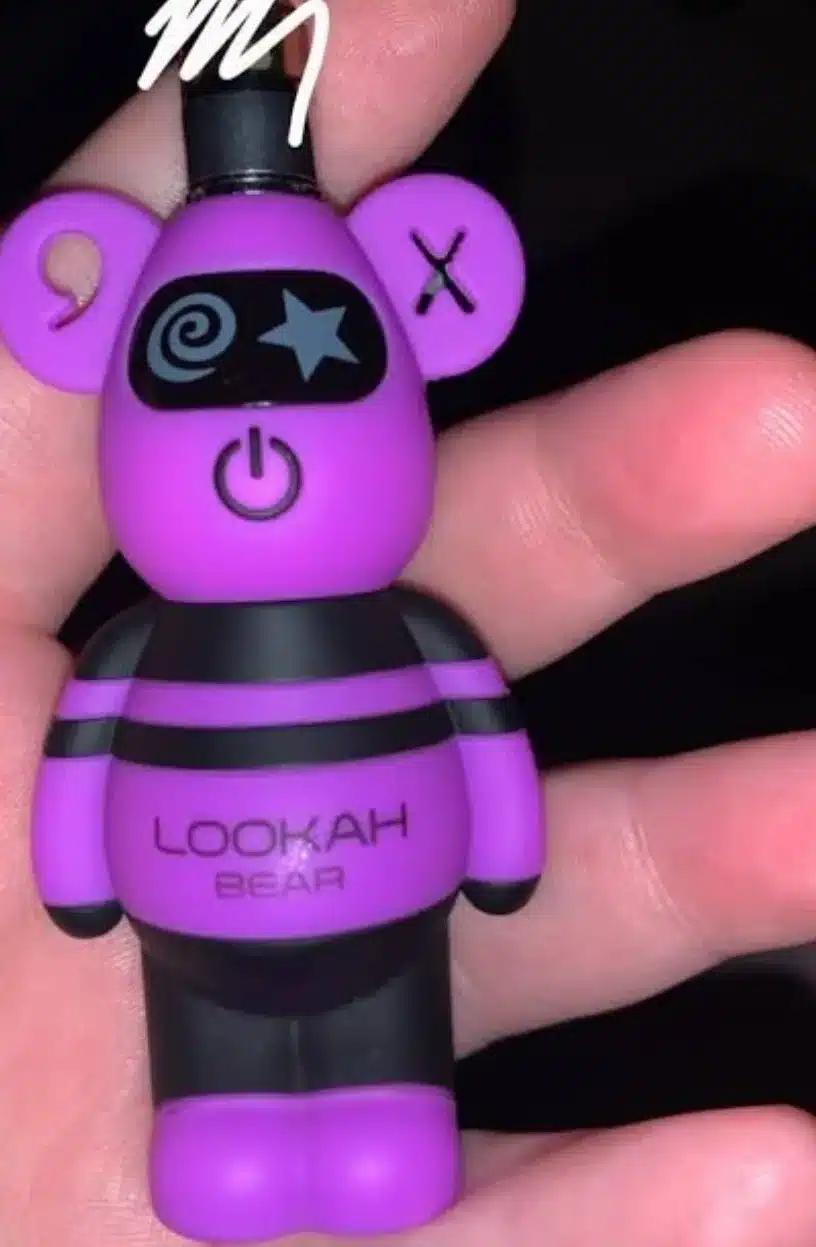 Lookah 510 thread vape cartridge in Cyan