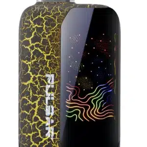Pulsar 510DL6.cartridge Vape crackle series in Obsidian Gold
