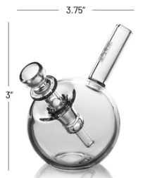 GRAV® Spherical Pocket Bubbler - light cobalt blue - Image 3