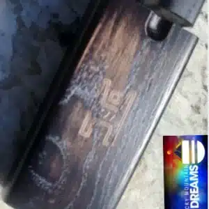 Stained wood dugout by human grade, with self contained poker and hitter and nice big stash keep.