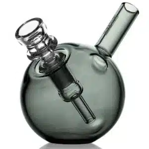 grav spherical pocket bubbler in smoke color