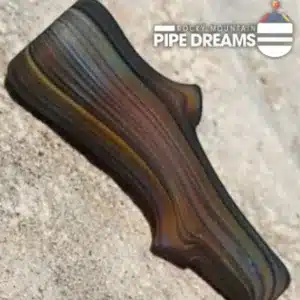 Woody Grain Chillum by Wazoo Glass