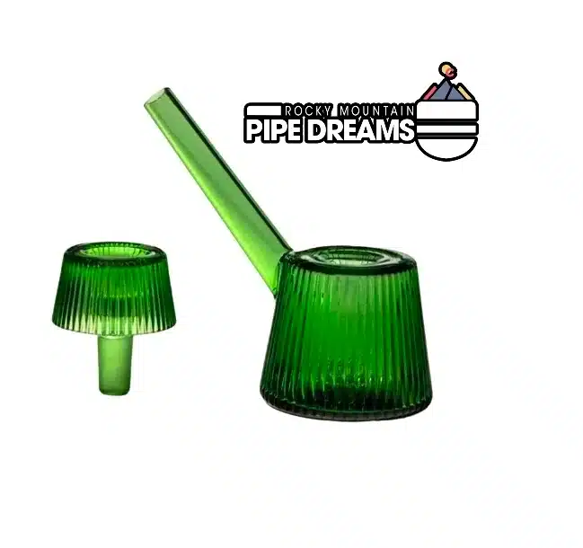 Deco bubbler water pipe by newtn home (emerald) - Image 2