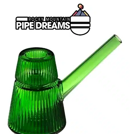 Deco bubbler water pipe by newtn home (emerald) - Image 3