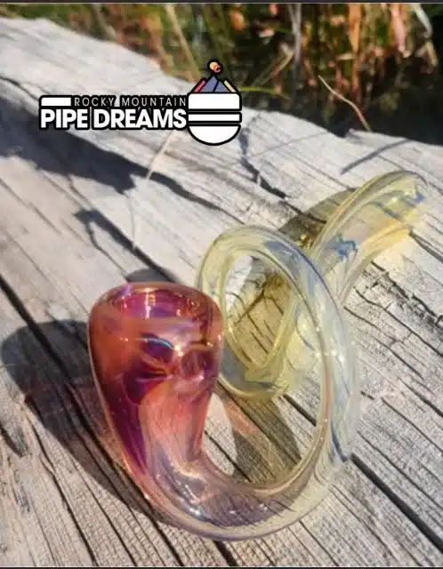 curley fumed hand pipe American made - Image 2