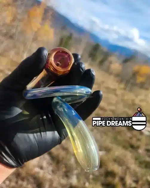 curley fumed hand pipe American made - Image 4
