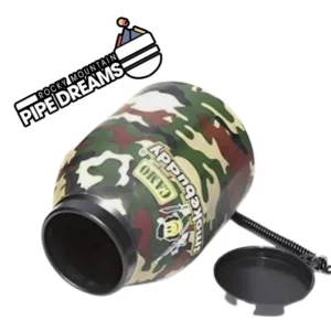 The Original Smokebuddy in camo, a reliable personal air filter. Simply exhale your smoke through your easy-to-use Smokebuddy and odorless comes out.