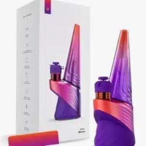 The Puffco Peak Pro 3DXL Plasma Edition electric dab rig, the pinnacle of hash technology. Premium smart rig delivers incredible flavor and unparalleled performance. Unlock the fullest potential of the plant with its patented 3DXL Chamber, single-button interface, and deep customization via the Puffco Connect app. Featuring the Joystick Cap and laser cut perc slots for improved water filtration, enjoy the experience.